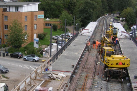 Baustelle Neubau U-Bahnhof Uhlandstraße, HHA