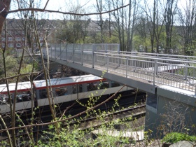 Grundsanierung Fußgängerbrücke Krugtwiete